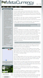 Mobile Screenshot of metacurrency.geekgene.com